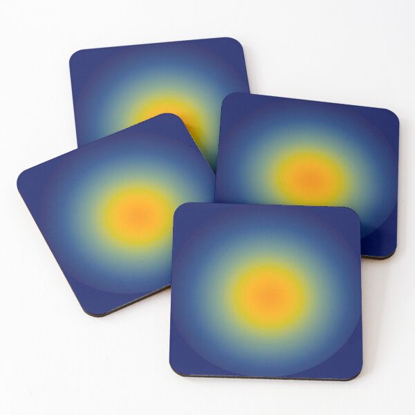 Item preview, yellow, and blue aura stickers designed and sold by DesignsByJas.