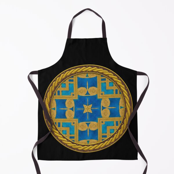 Item preview, Kaleidoscope New Kingdom Geometric Tile in Celtic Circle Frame 22 designed and sold by Swabcraft.
