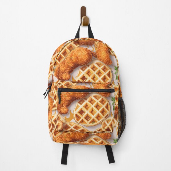 Item preview, Seamless Chicken and Waffles Pattern designed and sold by Offsite.