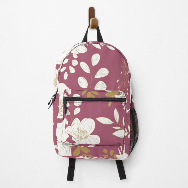 Item preview, Deep Rose and Gold minimal floral seamless pattern designed and sold by Ladies-Boutique.