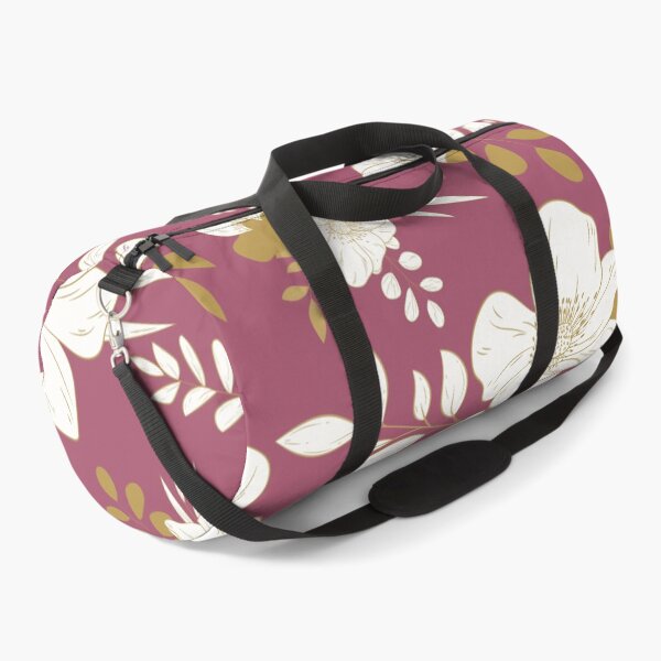 Item preview, Deep Rose and Gold minimal floral seamless pattern designed and sold by Ladies-Boutique.