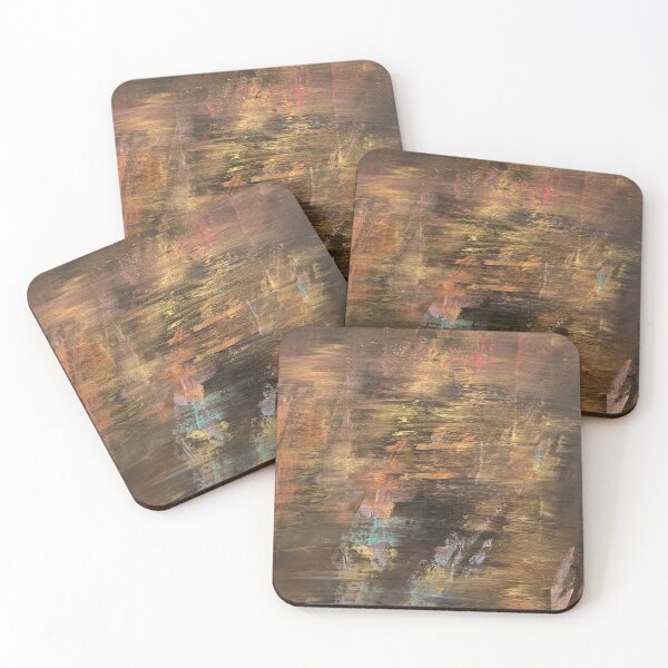 Item preview, Metallic Abstract Acrylic  designed and sold by LukeRosenberg.