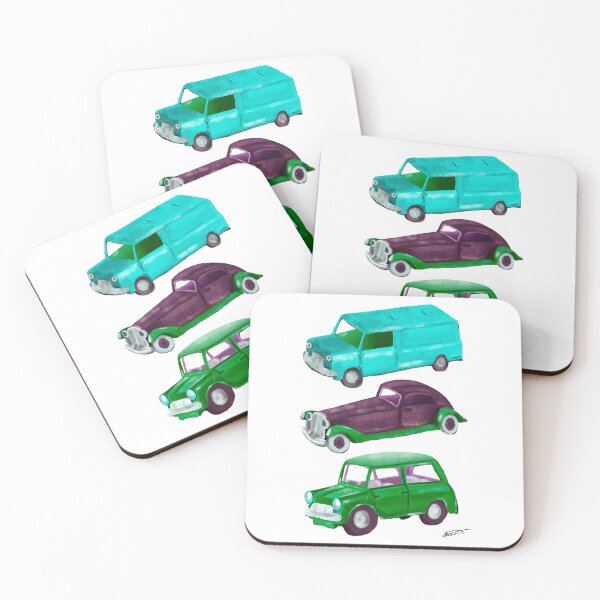 Item preview, Classic Cars - Vintage Retro Old Cars designed and sold by Katie Atkin.