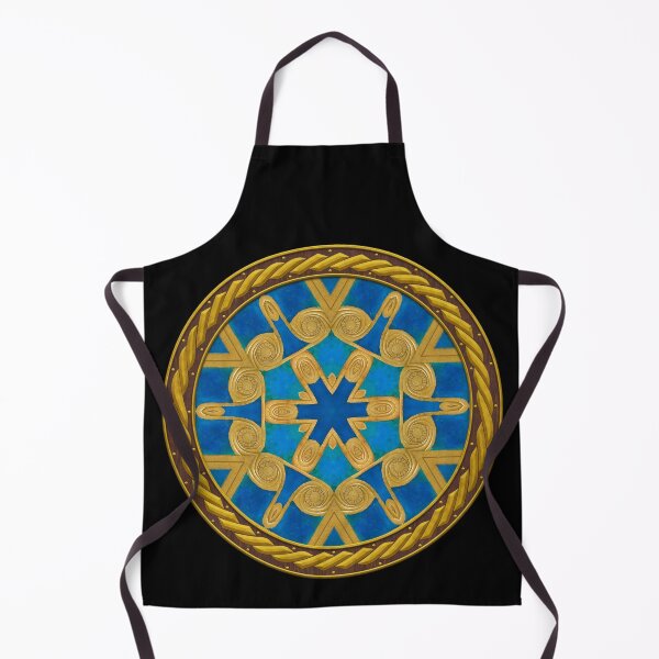 Item preview, Kaleidoscope New Kingdom Geometric Tile in Celtic Circle Frame 35 designed and sold by Swabcraft.
