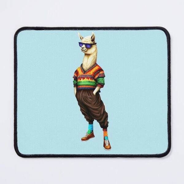 Item preview, Hipster Llama V2 designed and sold by HipsterAnimals.