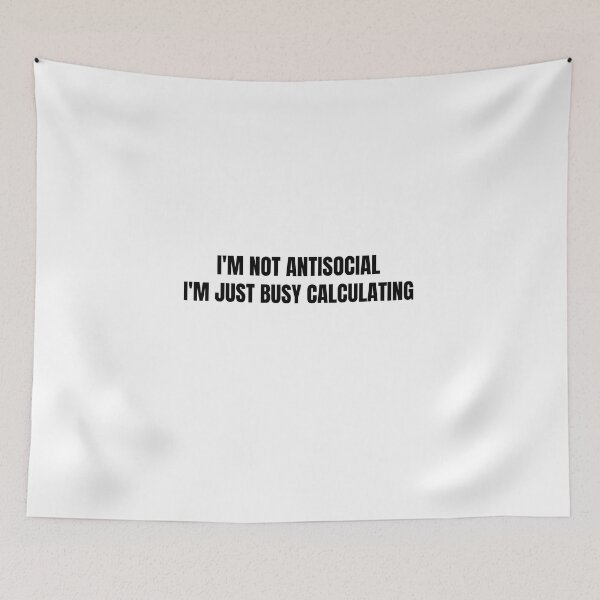 Item preview, Personal Accountant - I'm not Antisocial, I'm just busy Accounting designed and sold by DTProfessional.