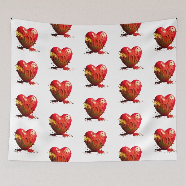 Item preview, melting-heart-for-mother's-day-golden-shine-Love-You-MOM designed and sold by TopmostPhotos.