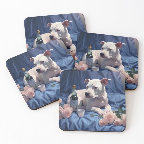 Item preview, White Staffy designed and sold by Nocturne  Paws.