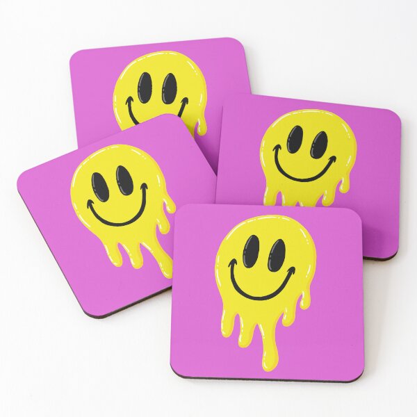 Item preview, Classic Tripping Symbol - Melting Happy Face designed and sold by monkeysoup.