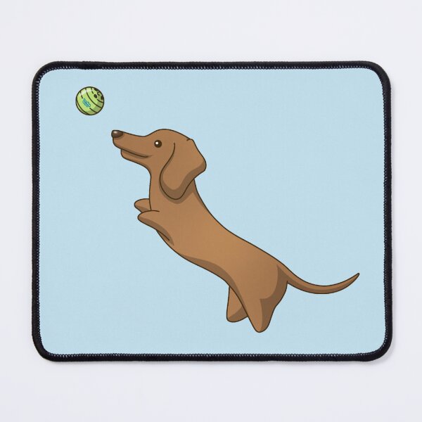 Item preview, Red the Dachshund designed and sold by Kyna Arts.
