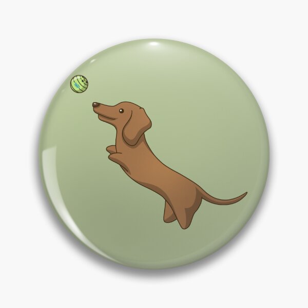 Item preview, Red the Dachshund designed and sold by Kyna Arts.