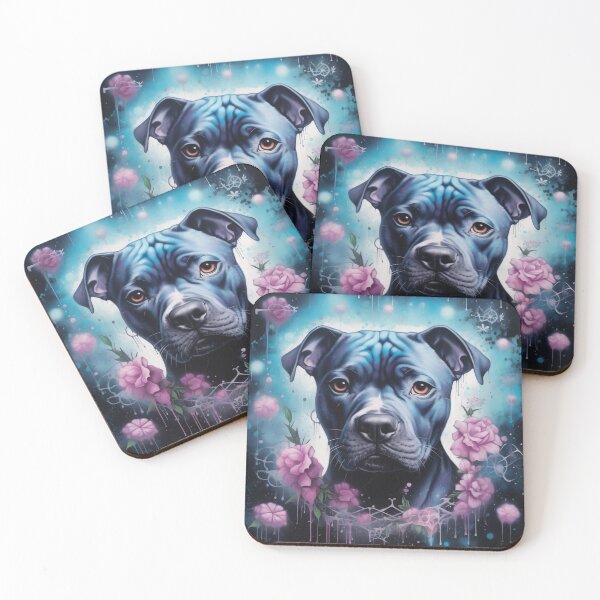 Item preview, Staffy Portrait designed and sold by Nocturne  Paws.
