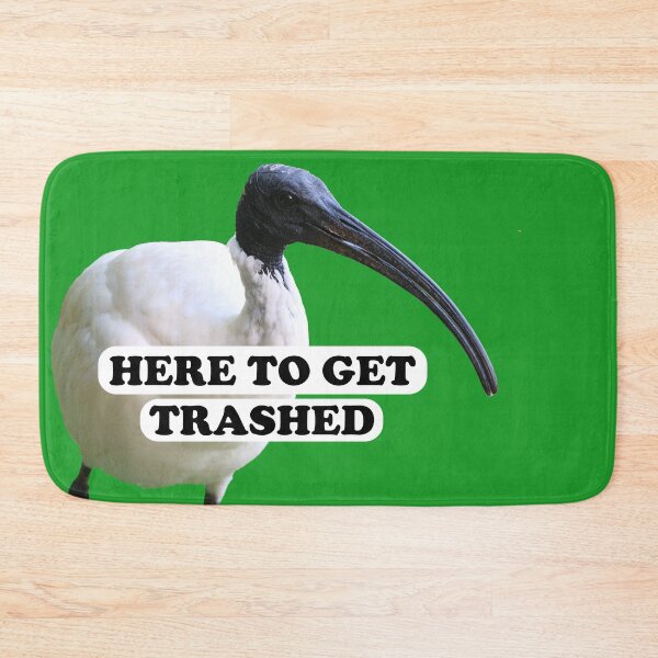 Item preview, Here to get trashed designed and sold by Guilded Reflections.