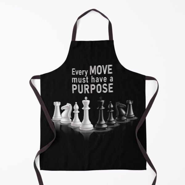 Item preview, Every Move must have a Purpose! - Cool 3D chess T-shirt designed and sold by Tags-Design.