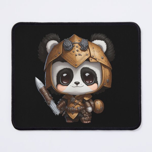 Item preview, Cute Pandalorian Panda Digital Chibi Art designed and sold by ChibiArtline.