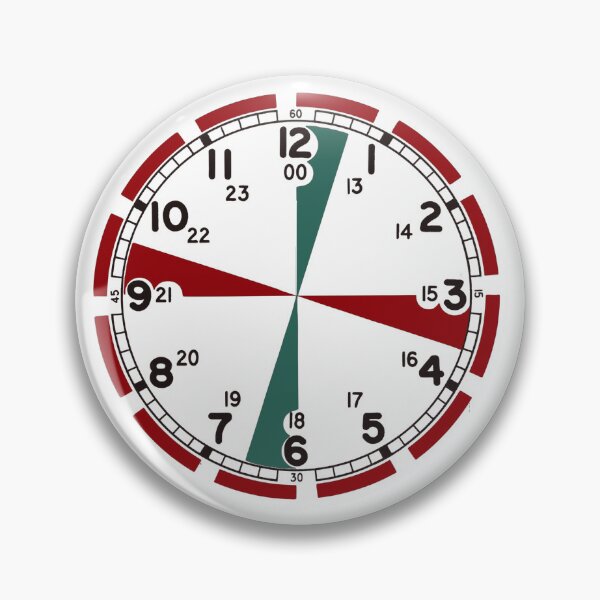 Item preview, Radio Room Clock - Silence period observed designed and sold by LunaticPainter.