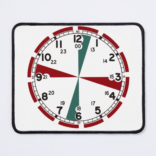 Item preview, Radio Room Clock - Silence period observed designed and sold by LunaticPainter.
