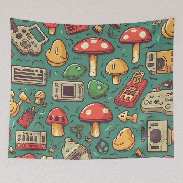 Item preview, Pixel Power: A Video Game Item Pattern designed and sold by RobotBadGuy0.