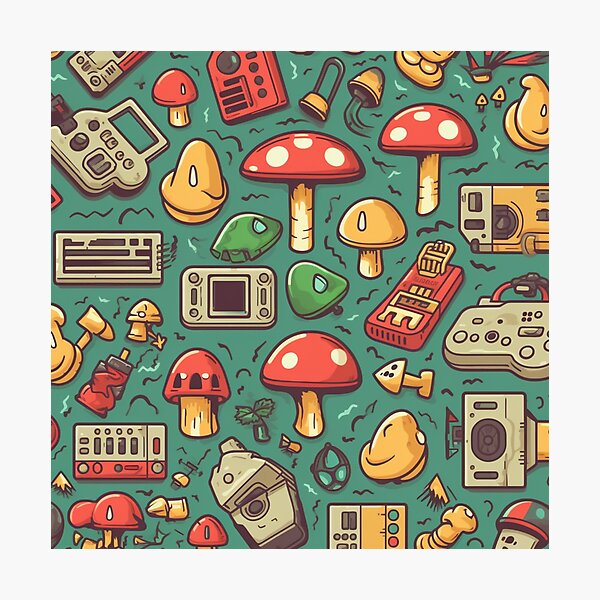 Item preview, Pixel Power: A Video Game Item Pattern designed and sold by RobotBadGuy0.