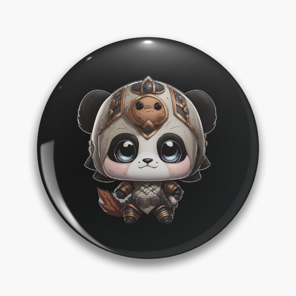 Item preview, Cute Pandalorian Panda Digital Chibi  Art designed and sold by ChibiArtline.