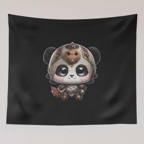 Item preview, Cute Pandalorian Panda Digital Chibi  Art designed and sold by ChibiArtline.
