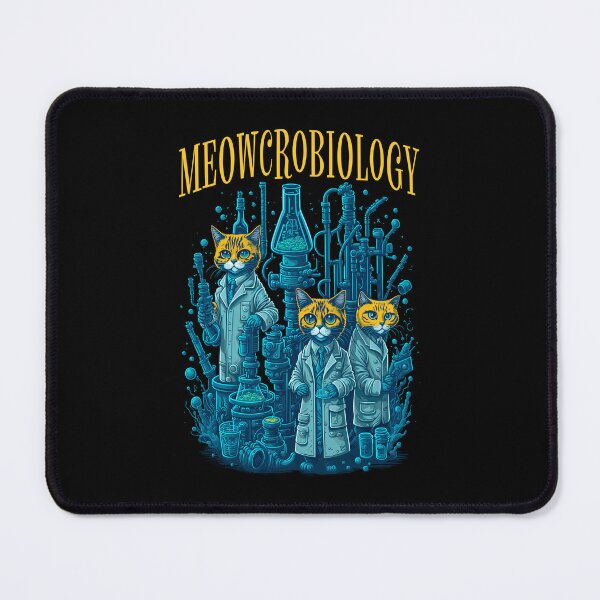 Item preview, Meowcrobiology Cat Meow Microbiology Science Bacteriology designed and sold by GrandeDuc.