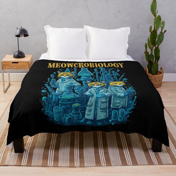 Item preview, Meowcrobiology Cat Meow Microbiology Science Bacteriology designed and sold by GrandeDuc.