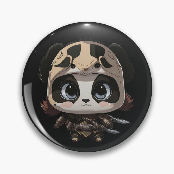 Item preview, Cute Pandalorian Panda Digital Chibi  Art designed and sold by ChibiArtline.