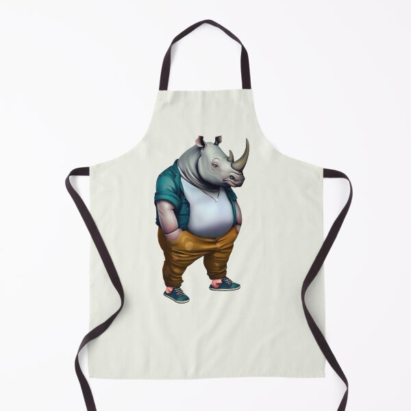 Item preview, Hipster Rhino V4 designed and sold by HipsterAnimals.
