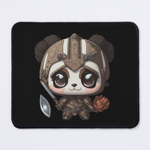 Item preview, Cute Pandalorian Panda Digital Chibi  Art designed and sold by ChibiArtline.