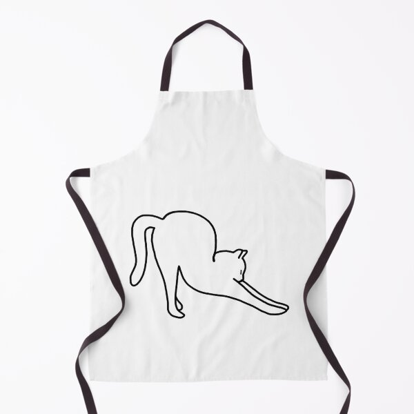 Item preview, Cat stretching in the morning designed and sold by jk-kyun.