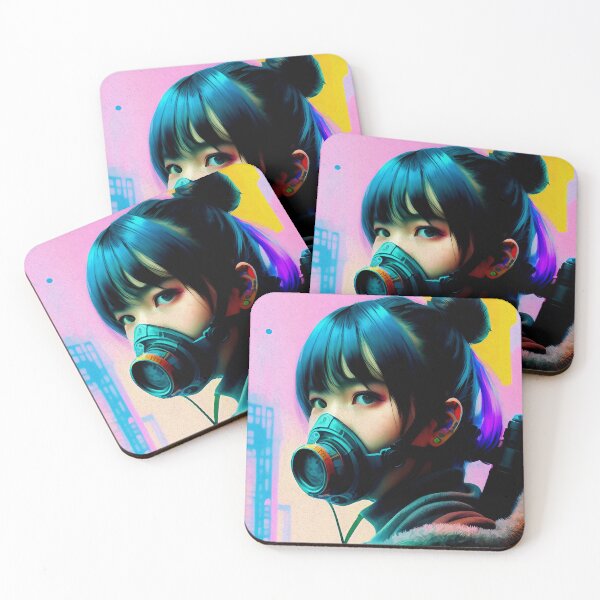 Item preview, Abstract Cyberpunk Girl designed and sold by jpvoodoo.