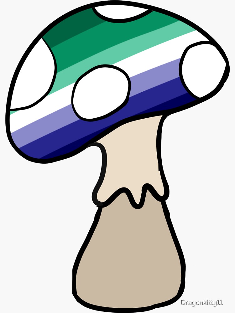 Gay Mushroom Sticker