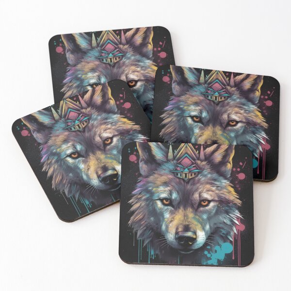 Item preview, Graffiti style wolf designed and sold by TheKingArtur.
