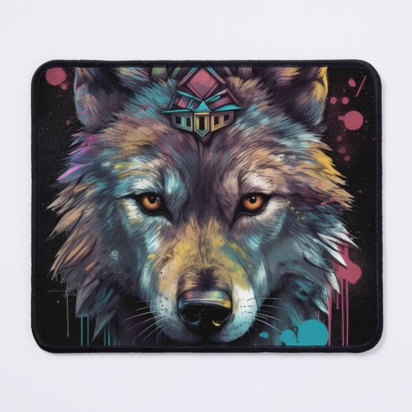 Item preview, Graffiti style wolf designed and sold by TheKingArtur.