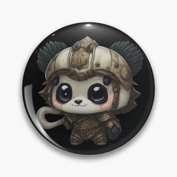 Item preview, Cute Pandalorian Panda Digital Chibi  Art designed and sold by ChibiArtline.