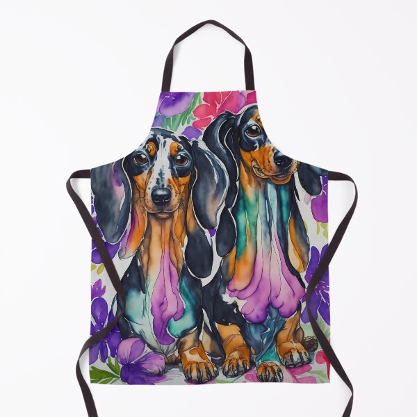 Item preview, Dogs in flowers designed and sold by JiomLi.