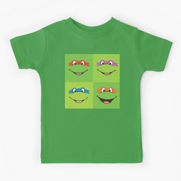 TMNT Mikey Booyakasha Official Ninja Turtles Men's T-shirt green 