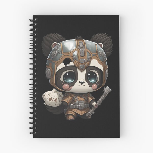 Item preview, Cute Pandalorian Panda Digital Chibi  Art designed and sold by ChibiArtline.