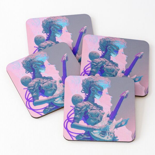 Item preview, Cyberpunk Guitarist designed and sold by taoistviking.