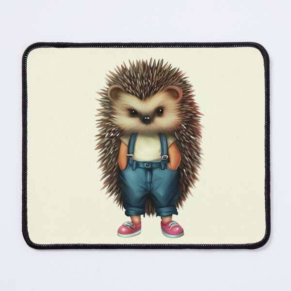 Item preview, Hipster Hedgehog V1 designed and sold by HipsterAnimals.