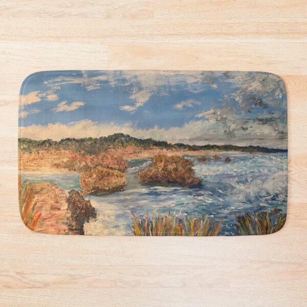 Item preview, Blairgowrie Back Beach Original Oil Painting designed and sold by martydav.