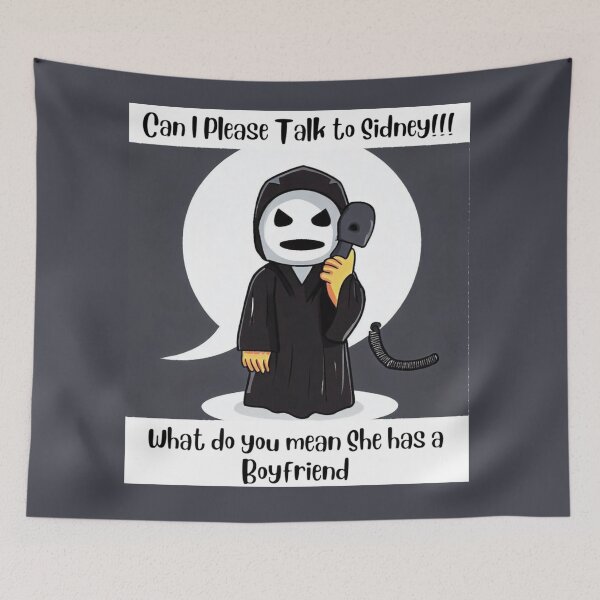 Item preview, Cute Ghostface designed and sold by PopCanvas.