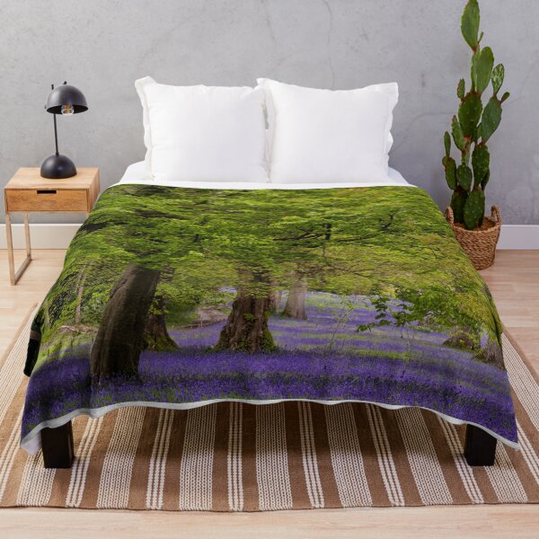 Item preview, Enchanted Bluebell Wood in Cornwall designed and sold by kathleenjean.