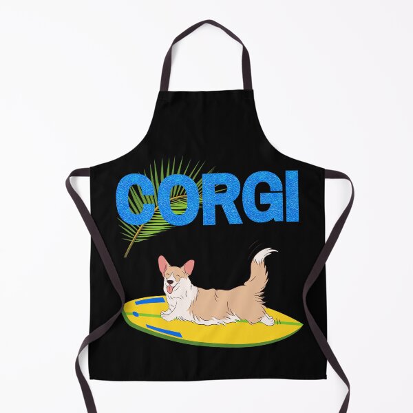 Item preview, Welsh Corgi Pembroke Dog on Surf with Summer Vibes designed and sold by SeasonalDogs.