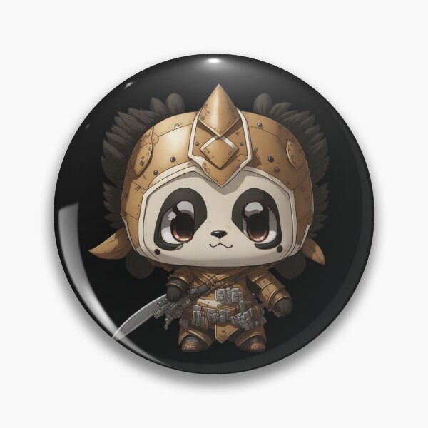 Item preview, Cute Pandalorian Panda Digital Chibi  Art designed and sold by ChibiArtline.