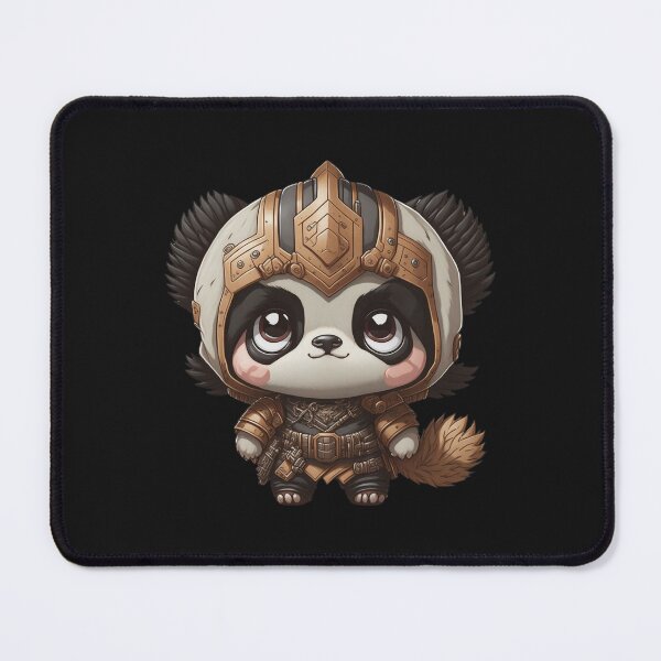 Item preview, Cute Pandalorian Panda Digital Chibi Art designed and sold by ChibiArtline.