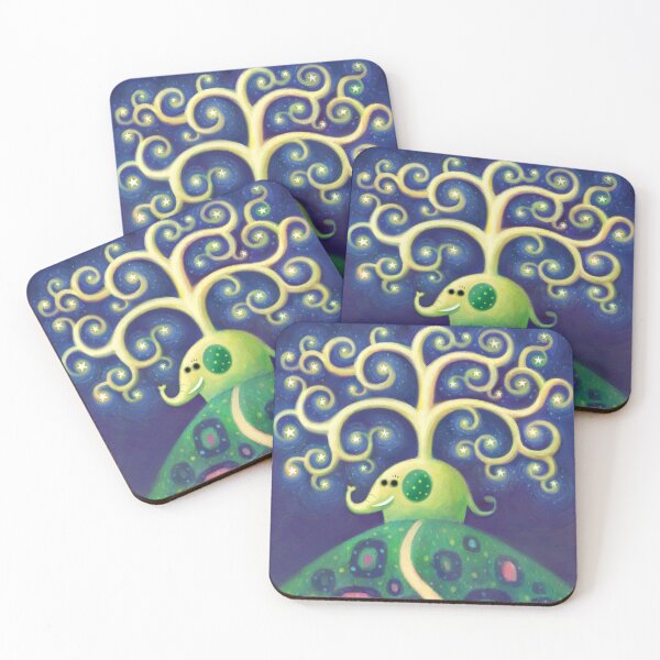 Item preview, elephant star tree designed and sold by il-landa.