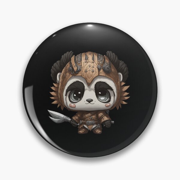 Item preview, Cute Pandalorian Panda Digital Chibi  Art designed and sold by ChibiArtline.