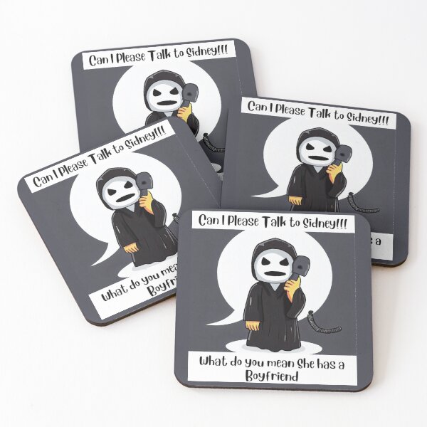 Item preview, Cute Ghostface designed and sold by PopCanvas.